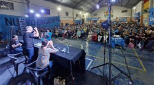 Masivo plenario de Nuevo Encuentro en Mor&oacute;n reafirma compromiso frente a la crisis