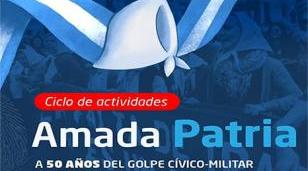 Mor&oacute;n presenta &ldquo;Amada Patria&rdquo; a 50 a&ntilde;os del golpe