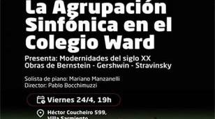 La Agrupaci&oacute;n Sinf&oacute;nica de Mor&oacute;n vuelve al Colegio Ward