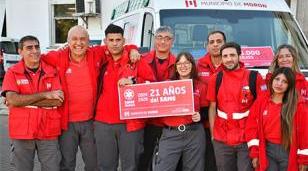 El SAME Mor&oacute;n ampl&iacute;a su capacidad de respuesta con nuevas ambulancias