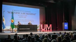 La Universidad de Mor&oacute;n present&oacute; la primera enc&iacute;clica de Le&oacute;n XIV