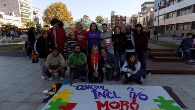 Campaña contra la discriminación en la Plaza de la Cultura