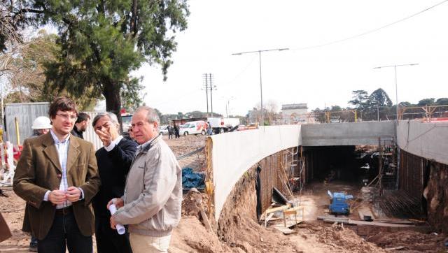 Obras de infraestructura vial en El Palomar