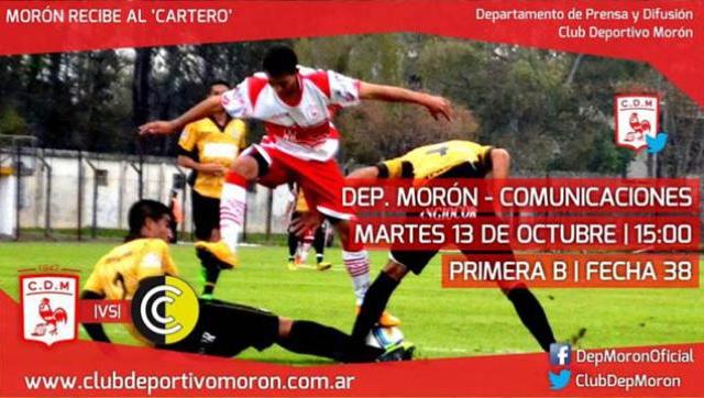 Deportivo Morón recibe a Comunicaciones para afirmarse en el Reducido