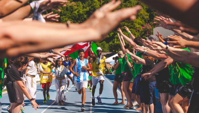 Tres chicos del hogar La Casita de Villa Zapiola representaron a la Argentina en Brasil