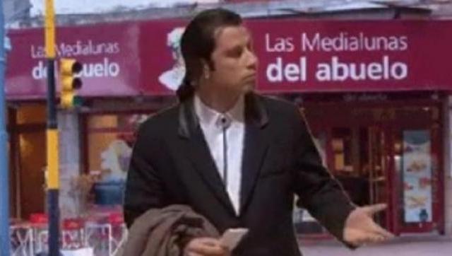Detalles de la visita de Travolta a Castelar: bailó y comió cuatro facturas