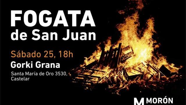 Llega la Fogata de San Juan a Morón