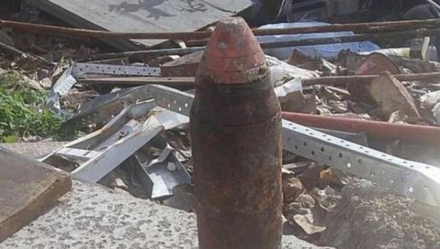 Insólito: hallaron una bala de cañón activa en los galpones del Sarmiento en Haedo