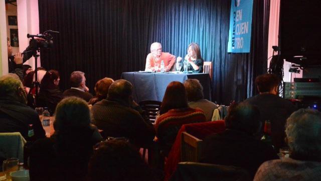 Nora Veiras brindó una charla abierta en Morón centro