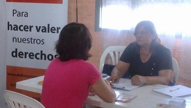 La Defensoría del Pueblo también atiende a los vecinos en los barrios