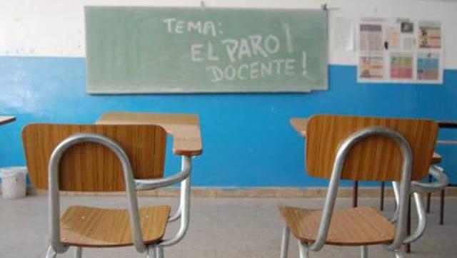 Sin clases en todo el país por paro docente