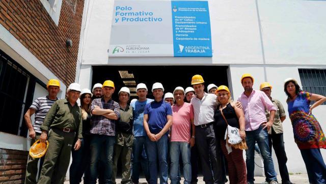 El intendente visitó el Polo Formativo y Productivo del Municipio
