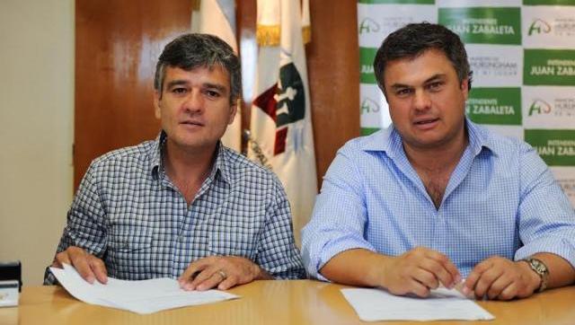 Zabaleta firmó un acuerdo marco con la Provincia para mejorar el Servicio Alimentario Escolar