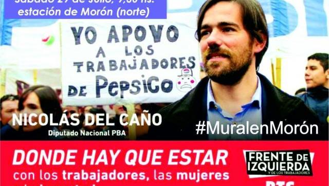 El FIT realizará un actividad en Morón en solidaridad con los trabajadores de Pepsico