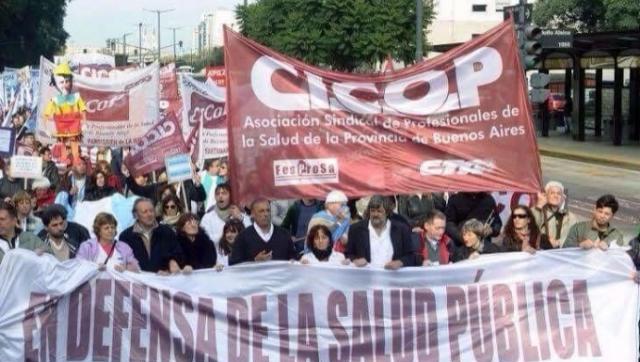 CICOP tildó de “provocación” que el gobierno bonaerense plantee un aumento a los médicos de sólo 10% para 2018