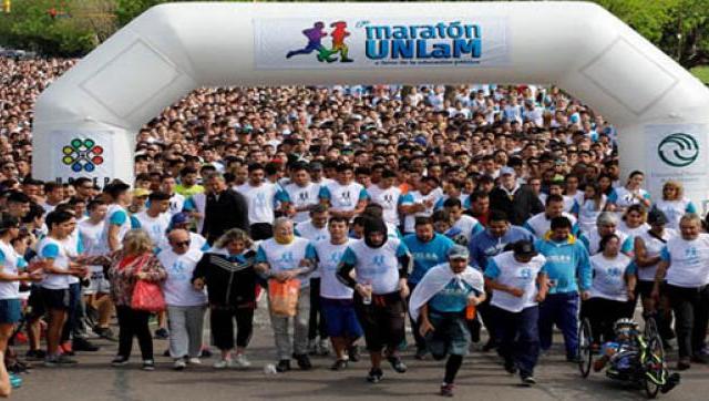Más de 13.500 personas participaron del Maratón UNLaM