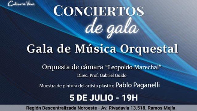 Cultura Viva presenta “Gala Orquestal”  en Ramos Mejía