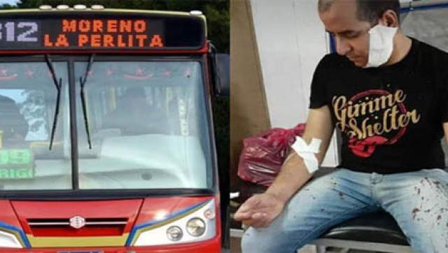 Paran seis líneas de colectivos del Oeste por el ataque a un chofer