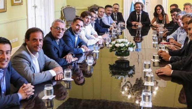 Argentina contra el Hambre: reunión en la Casa Rosada 