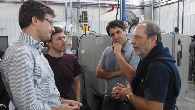 Lucas Ghi y Augusto Costa recorrieron los polos productivos de Morón