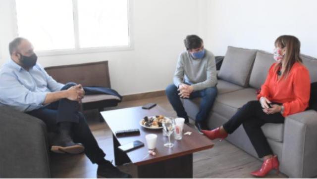 Lucas Ghi se reunió con la fiscal general Karina Iuzzolino