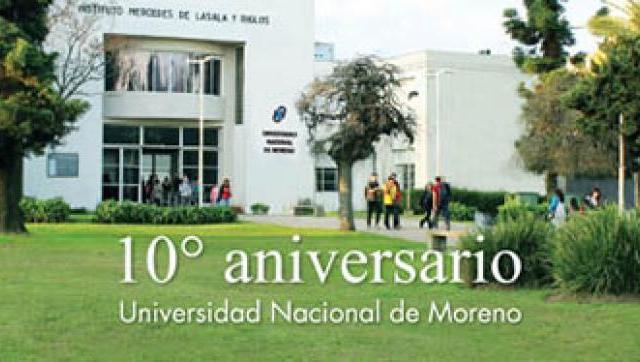 La Universidad Nacional de Moreno (UNM) cumplió 10 años