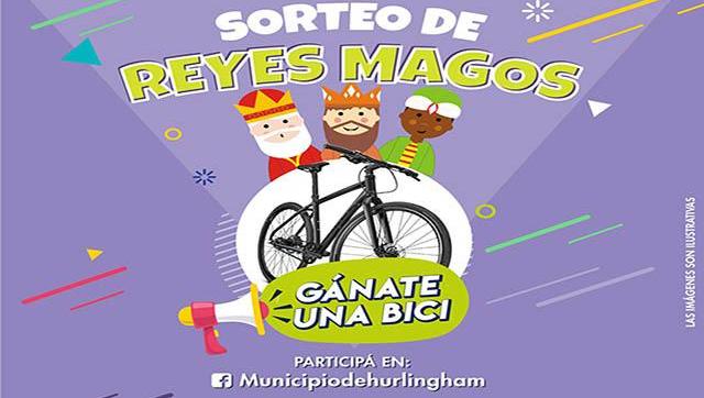 El Municipio sorteará bicicletas por el día de los Reyes Magos