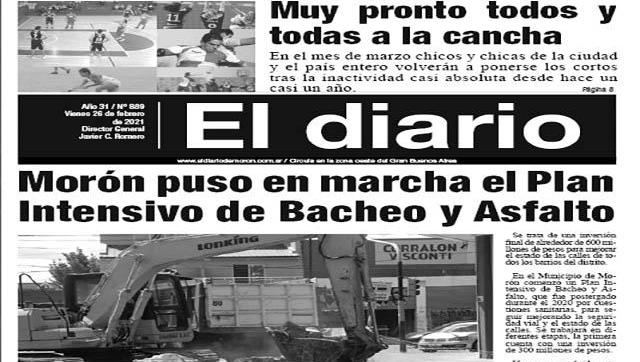 El diario N° 889 - 26 de febrero de 2021
