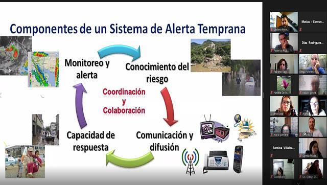 Investigadores del CONICET capacitaron sobre alerta temprana de inundaciones