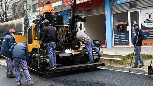 Resumen semanal de obras públicas en Moreno