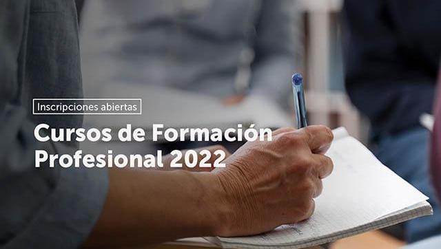 Inscripciónes a cursos de Formación Profesional 2022