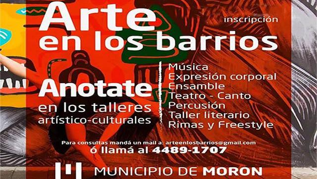 Continúa abierta la inscripción para Arte en los Barrios 2022