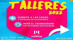 Morón lanzó más de 30 talleres para jóvenes