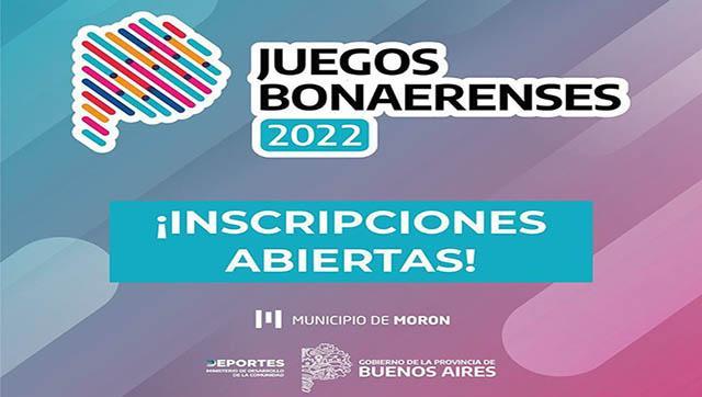 Juegos Bonaerenses 2022: ya se encuentra abierta la inscripción