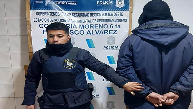La policía de la Provincia detuvo a dos personas tras un robo en Moreno
