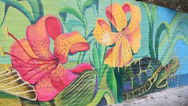 2° concurso de murales en Ituzaingó