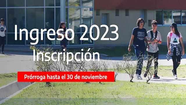 Inscripción al Ciclo lectivo 2023 a la Universidad Nacional de Moreno