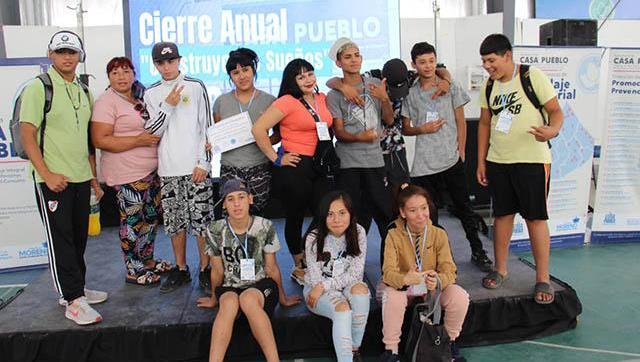 Se realizó el cierre de año de Casa Pueblo Moreno