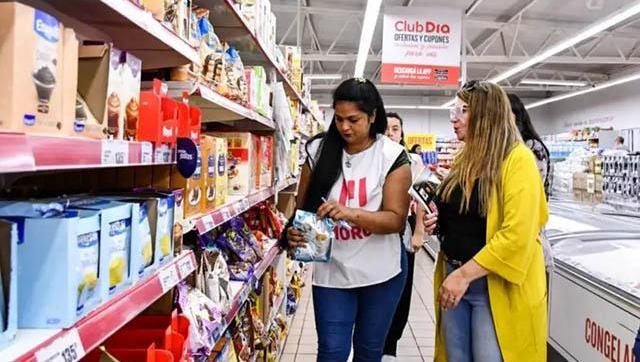 El municipio fiscalizó el cumplimiento de Precios Justos en supermercados locales