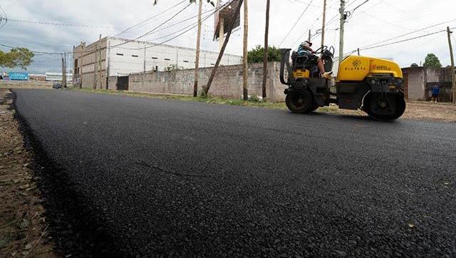 Se asfaltaron 612 nuevas cuadras en Moreno