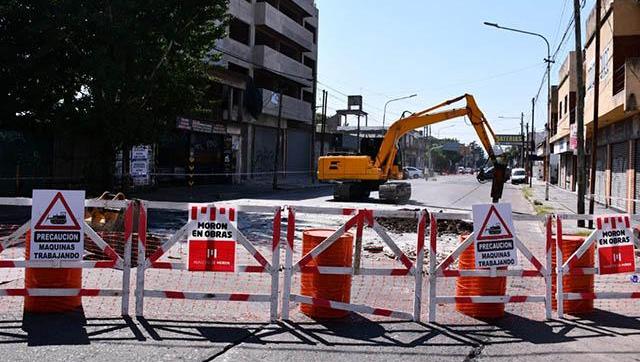 Comenzaron las obras de remodelación de la Avenida Presidente Perón