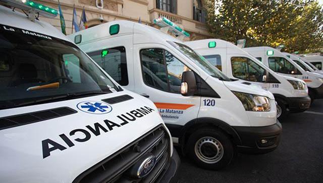 La Matanza incorpora nuevas ambulancias al servicio sanitario
