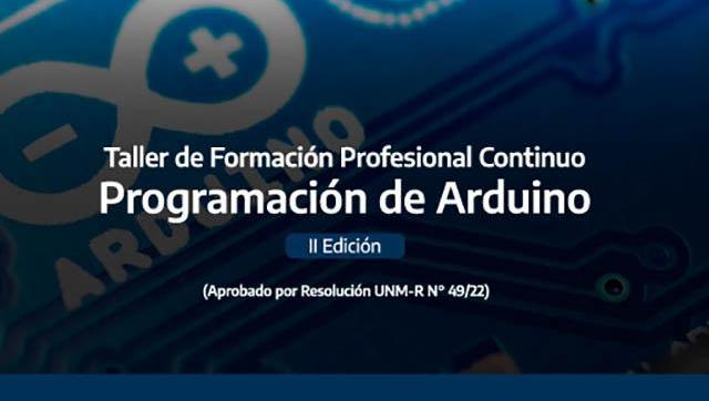 Taller de Formación Profesional Continuo de Programación de Arduino - II Edición