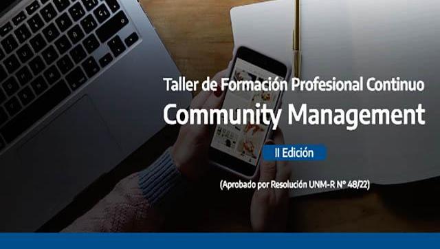 Curso de Formación Profesional Continuo de Community Management - II Edición