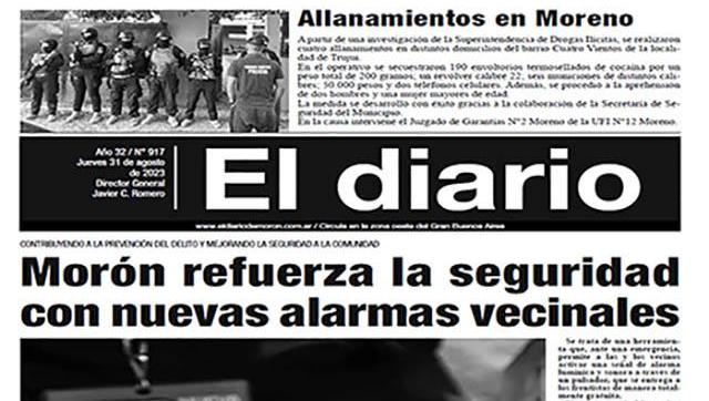 El diario N° 917 - 31 de agosto