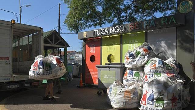 Ituzaingó SePaRa recuperó más de 870 toneladas de residuos en 2023