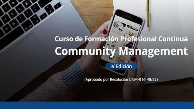 Curso de Formación Profesional Continua Community Management - IV Edición