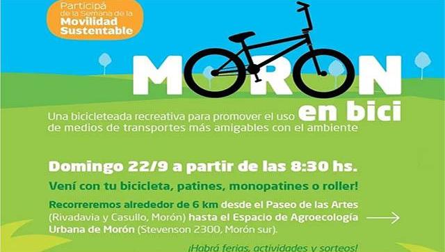 Vuelve “Morón en Bici” 