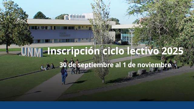 Inscripción abierta para el Ciclo Lectivo 2025 en la Universidad Nacional de Moreno