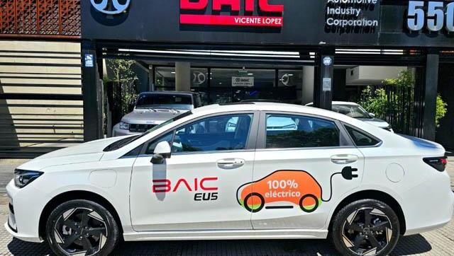 BAIC hace historia en Argentina con el  EU5 CONFORT 100% Eléctrico